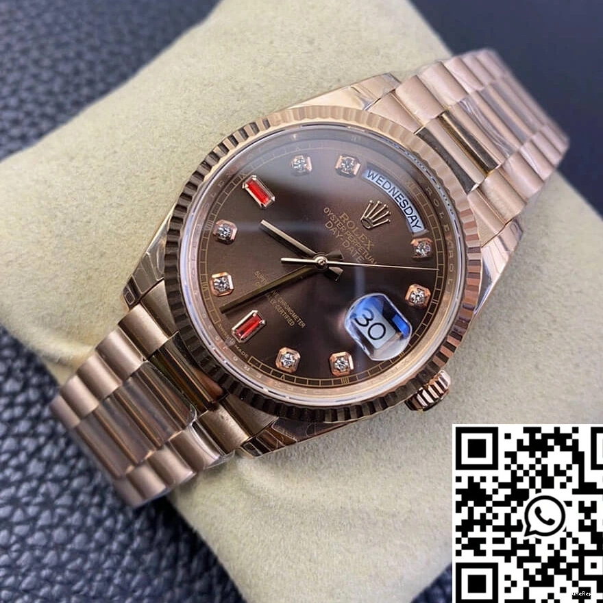 Rose EW Gold Day Factory 118235 Date Rolex 0723